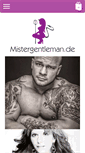 Mobile Screenshot of mistergentleman.de